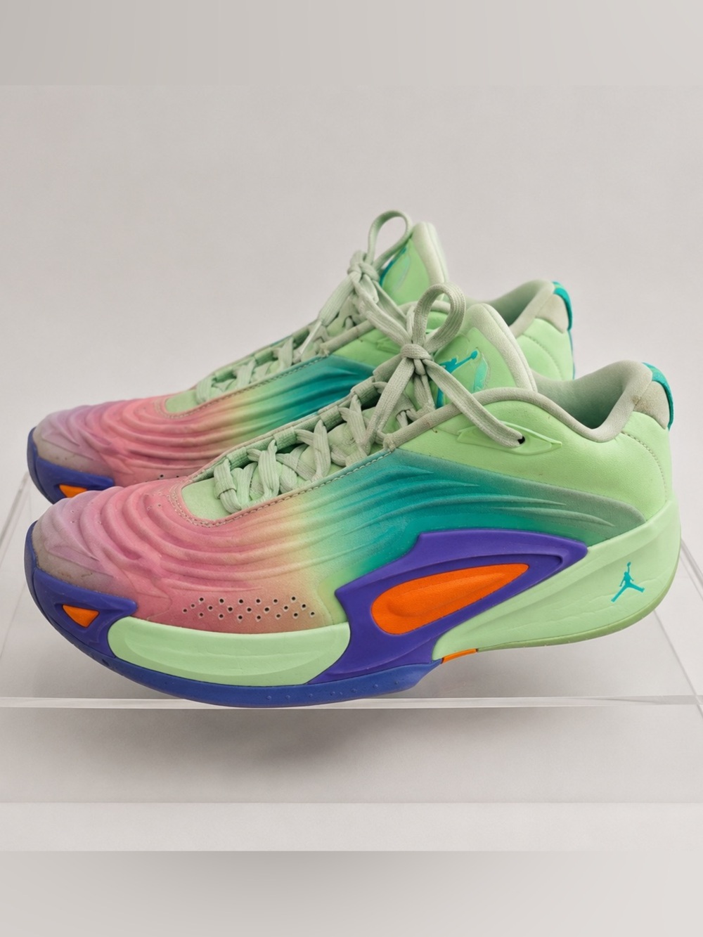 Jordan Luka 3 Blurred Vision Vapor Green Basketball Sneakers EUR 40 -Women’s 8.5
